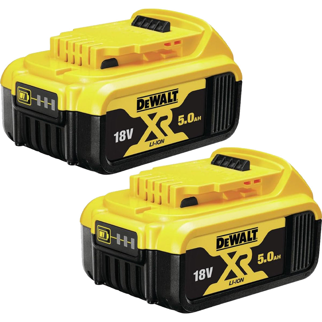 DeWalt 18V 5.0Ah Battery Combo Kit – Twin Pack