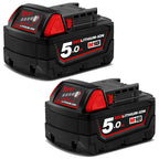 Milwaukee 18V 5.0Ah Battery Combo Kit – Twin Pack